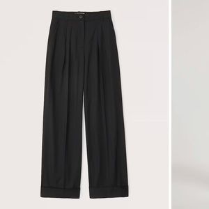 Abercrombie Wide Leg Pants Trousers